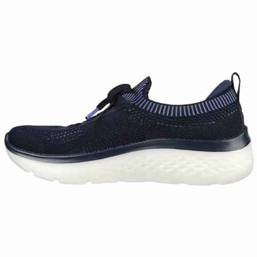 Беговые кроссовки для взрослых Skechers Engineered Flat Knit W Синий image 1