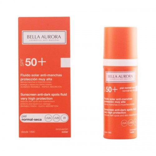 Жидкость против солнечных пятен Bella Aurora Нормальная кожа Сухая кожа Spf 50+ (50 ml) image 1