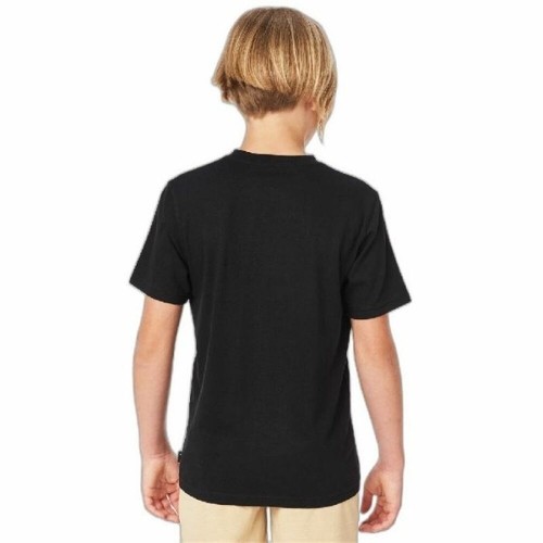 Child's Short Sleeve T-Shirt Rip Curl Corp Icon B Black image 1