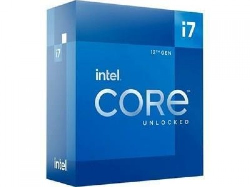 CPU|INTEL|Desktop|Core i7|i7-12700F|Alder Lake|2100 MHz|Cores 12|25MB|Socket LGA1700|180 Watts|BOX|BX8071512700FSRL4R image 1