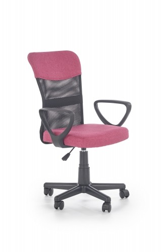 Halmar TIMMY o.chair, color: pink / black image 1