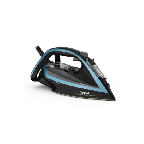 Tefal TurboPro FV5695E1 iron Dry & Steam iron Durilium AirGlide Autoclean soleplate 3000 W Black, Blue image 1