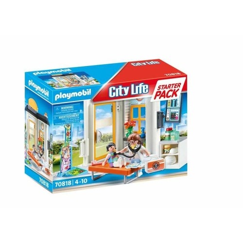 Playset Playmobil City Life дети Санитар 70818 (57 pcs) image 1