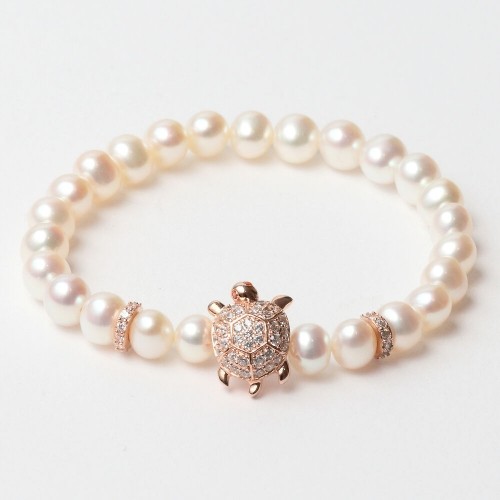 Ladies' Bracelet Lancaster JLA-BR-TURTLE-2-WH 16 mm image 1