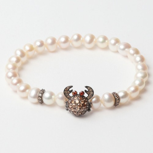 Ladies' Bracelet Lancaster JLA-BR-CRAB-4-WH 16 mm image 1