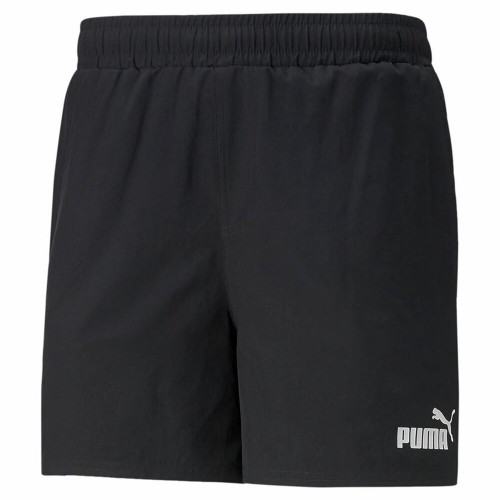 Adult Trousers Puma ESS+ Tape Black Men image 1