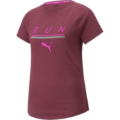 Women’s Short Sleeve T-Shirt Puma Run 5K Logo image 1