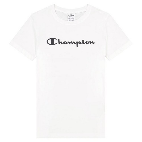 Women’s Short Sleeve T-Shirt Champion Big Script Logo image 1