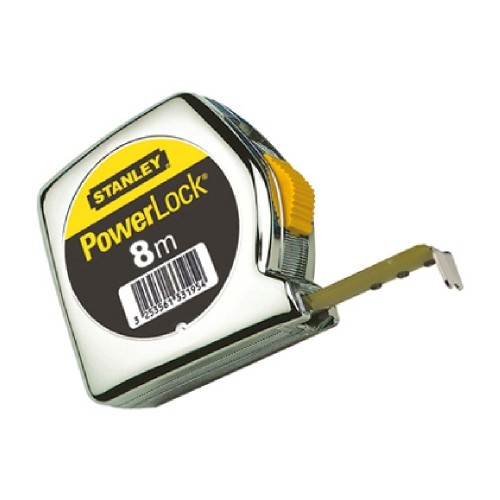 Рулетка Stanley POWERLOCK 8 m x 25 mm ABS image 1