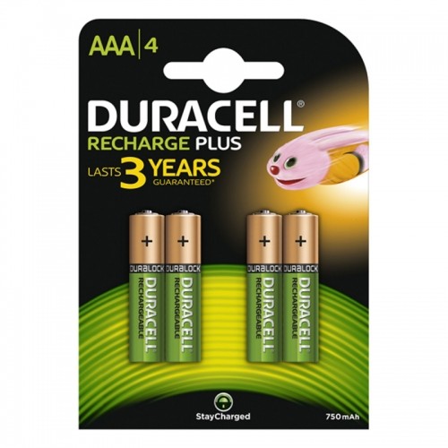 Аккумуляторные батарейки DURACELL 05000394090231 image 1