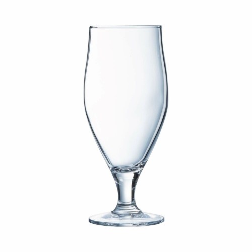 Beer Glass Arcoroc 07132 Transparent Glass 380 ml 6 Pieces image 1