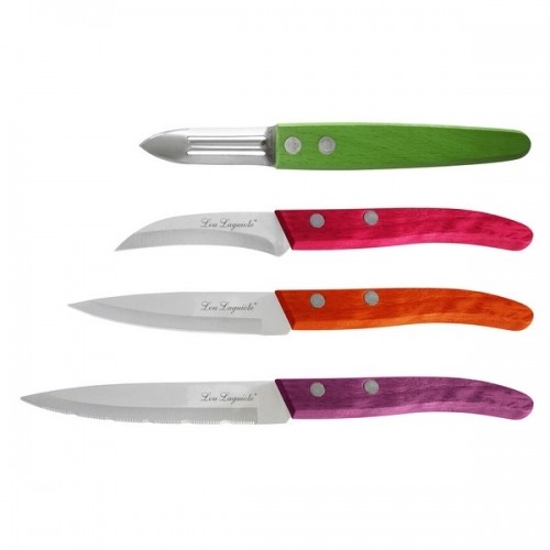 Knife Set Amefa Forest Color 4 Pieces image 1