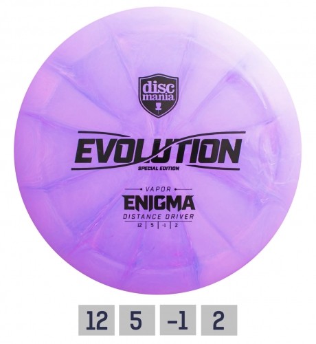 Discgolf DISCMANIA Distance Driver NEO ENIGMA Evolution 12/5/-1/2 Yellow image 1