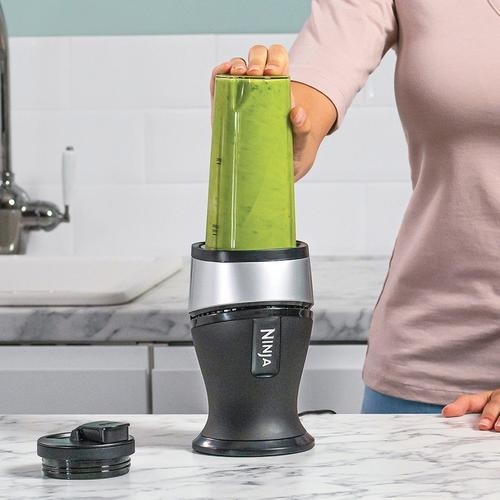 Ninja QB3001 0.47 L Tabletop blender 700 W Black, Silver image 1