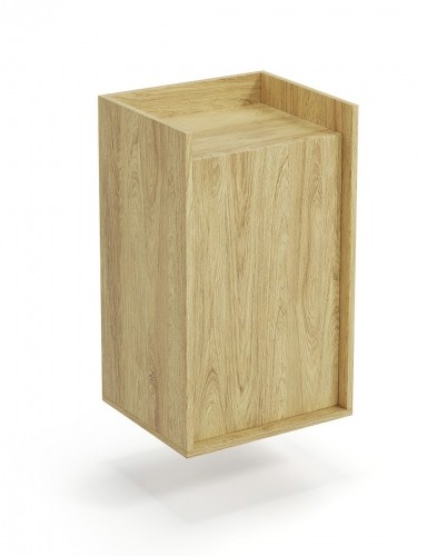 Halmar MOBIUS cabinet 1D color: hikora oak image 1