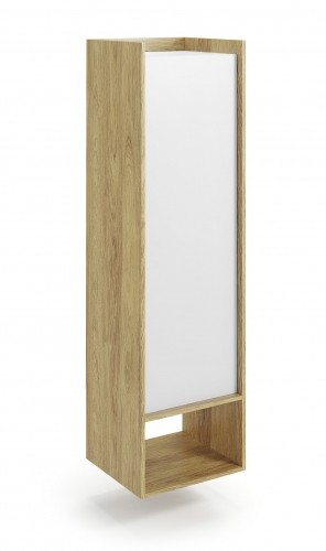 Halmar MOBIUS regal 1D color: hikora oak/white image 1