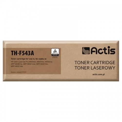 Actis TH-F543A toner for HP printer; HP 203A CB543A replacement; Standard; 1300 pages; magenta image 1
