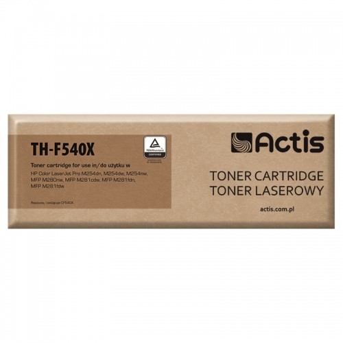 Actis TH-F540X toner for HP printer; HP 203X CF540X replacement; Standard; 3200 pages; black image 1