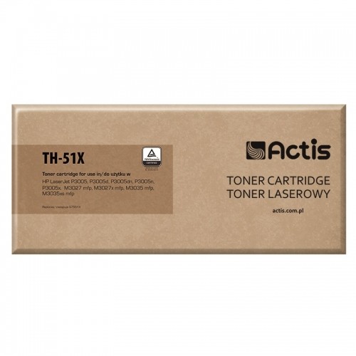 Actis TH-51X toner for HP printer; HP 51X Q7551X replacement; Standard; 13000 pages; black image 1