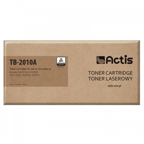 Actis TB-2010A toner for Brother printer; Brother TN2010 replacement; Standard; 1000 pages; black image 1
