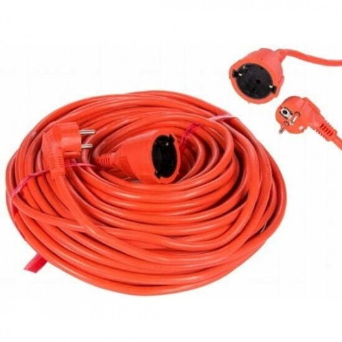 VERTEX PZO50M Retractable extension cable 50 m 3x2,5 mm Orange image 1