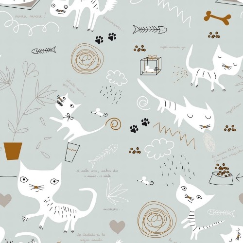 Bedspread (quilt) Panzup Cats 3 250 x 260 cm image 1