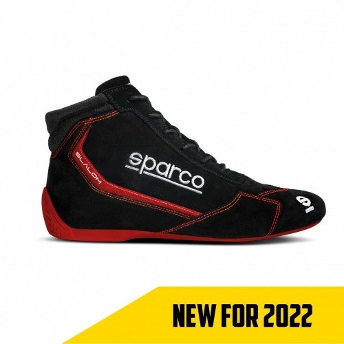 Racing Ankle Boots Sparco SLALOM Black/Red (Size 40) image 1