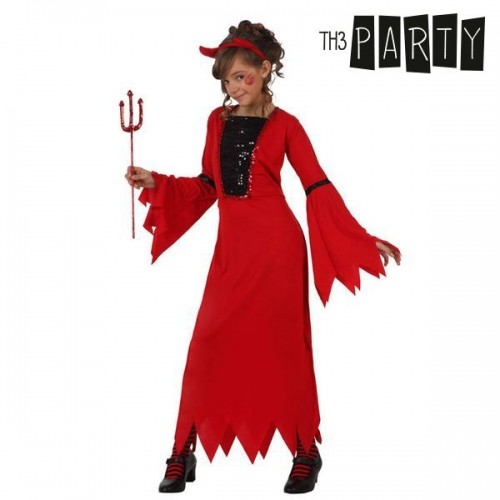 Costume for Children Th3 Party Red Male Demon (2 Pieces) image 1