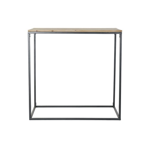 Console DKD Home Decor Black Metal Fir (80 x 40 x 80 cm) image 1