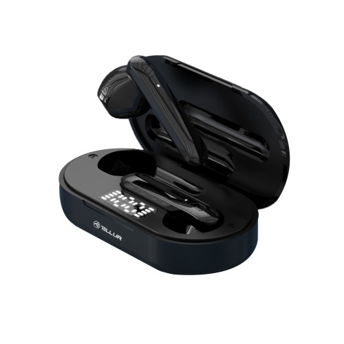 Tellur Flip True Wireless Earphones black image 1