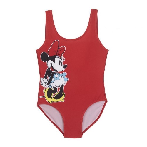 Meiteņu Peldkostīms Minnie Mouse Sarkans image 1