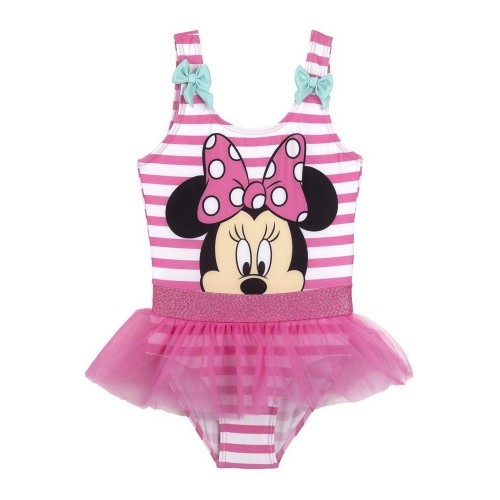 Swimsuit for Girls Minnie Mouse Pink image 1