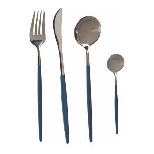 Cutlery Set Silver Grey Stainless steel (8 pcs) image 1