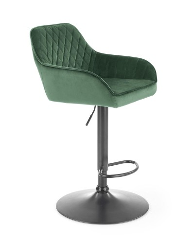 Halmar H103 bar stool dark green image 1