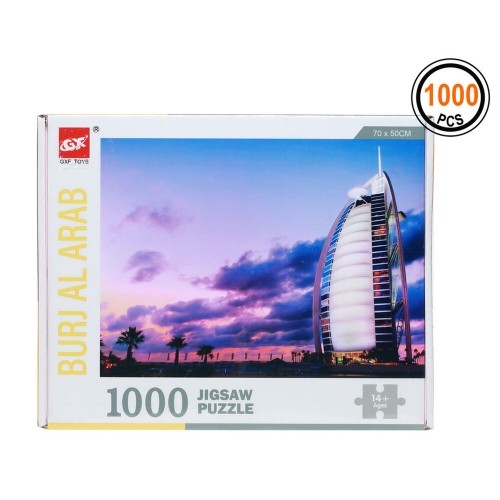 Bigbuy Kids Головоломка Burj Al Arab 1000 pcs image 1