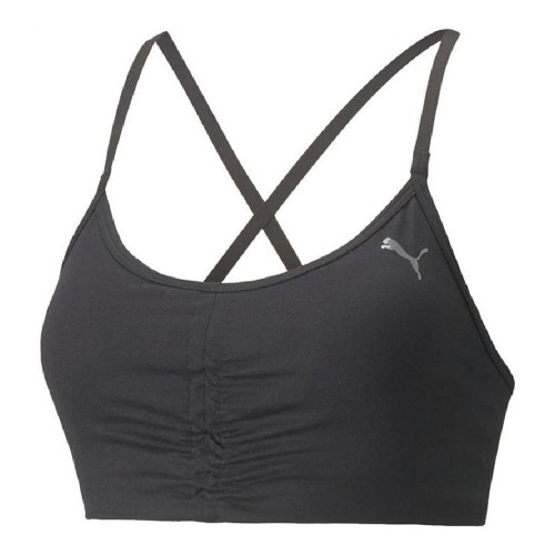 Sports Bra Puma Low Impact Studio Foundation Black image 1