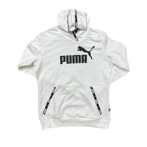 Vīriešu Sporta Krekls bez Kapuča Puma Power Balts image 1