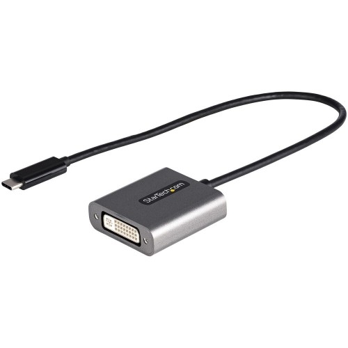 USB C uz DVI Adapteris Startech CDP2DVIEC            Melns image 1