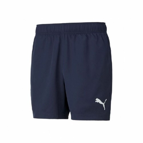 Adult Trousers Puma Active Woven M Dark blue image 1