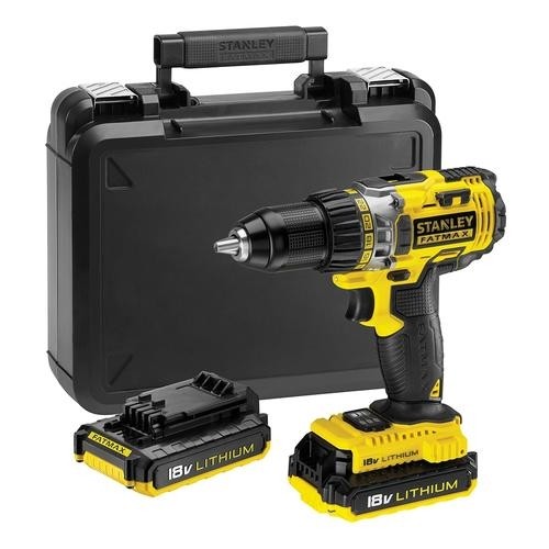 Stanley FMC600D2-QW drill 1600 RPM Keyless 1.6 kg Black, Yellow image 1