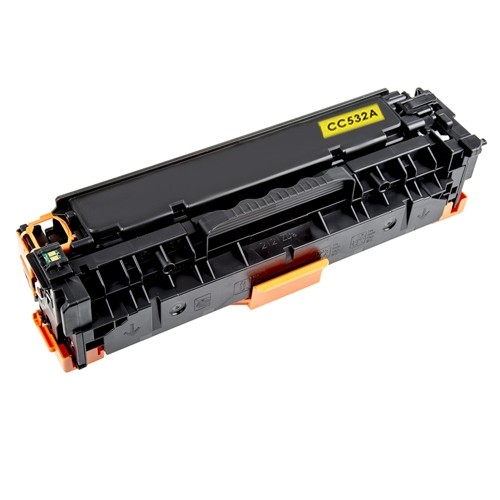 Extradigital Toner HP CC532A, CE412A, CF382A ,UNV, Yellow image 1