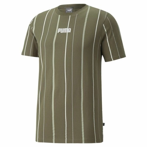 Īsroku Sporta T-krekls Puma Modern Basics M Haki image 1
