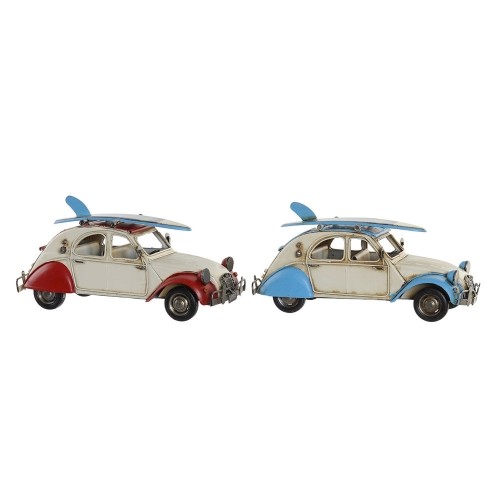 Dekoratīvās figūriņas DKD Home Decor Metāls Automobilis (2 pcs) (27 x 11 x 13 cm) image 1