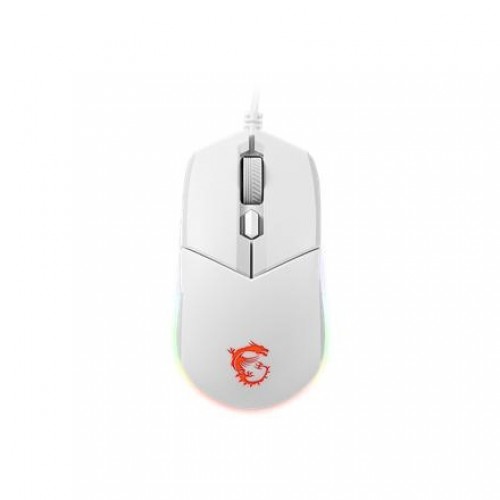 MSI Clutch GM11 Optical, RGB LED light, White, Gaming Mouse, 1000 Hz image 1