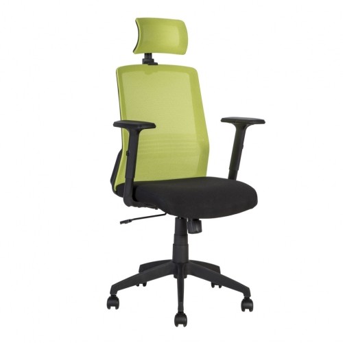 Darba krēsls BRAVO melns/zaļš image 1