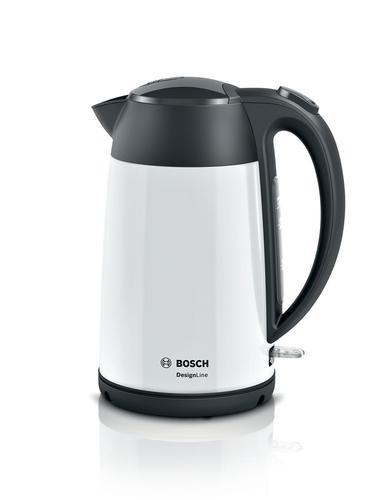 Bosch TWK3P421 electric kettle 1.7 L 2400 W Black, White image 1