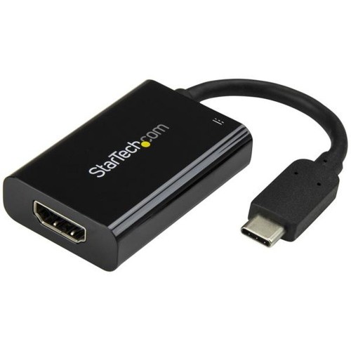 USB C to HDMI Adapter Startech CDP2HDUCP            Black 4K Ultra HD image 1