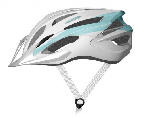 Bike Helmet Alpina MTB17 white & light blue 54-58 image 1