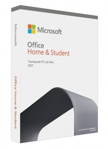 Microsoft Office Home & Student 2021 PL P8 Box Win/Mac 32/64bit 79G-05418 Successor of P/N: 79G-05160 image 1