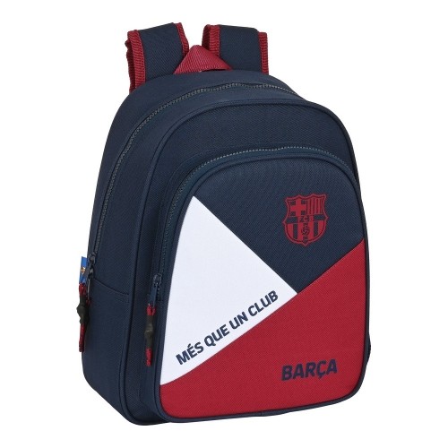 Школьный рюкзак F.C. Barcelona Синий Тёмно Бордовый (27 x 33 x 10 cm) image 1